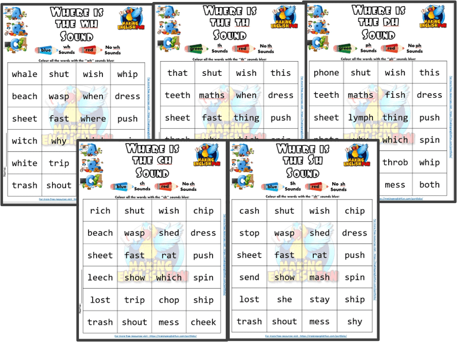 where-is-the-digraph-worksheets-5-making-english-fun