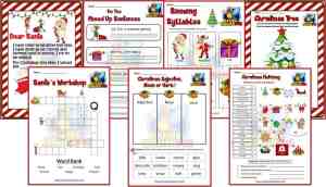 14 Christmas Worksheets