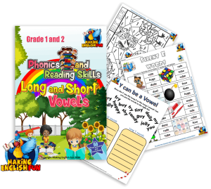 Long and Short Vowels Workbook