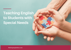 Teaching english esl to students with special needs
