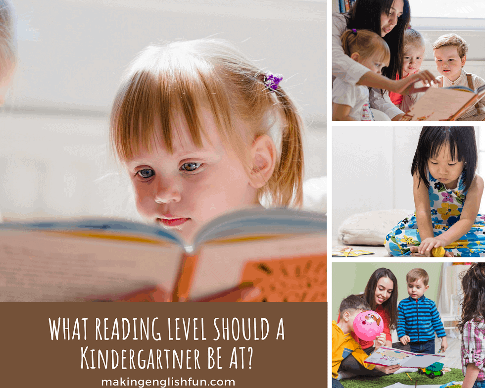 What Reading Level Should a Kindergartener Be At?Making English Fun