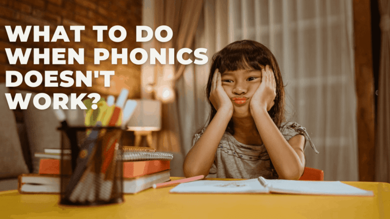 What To Do When Phonics Doesn’t Work