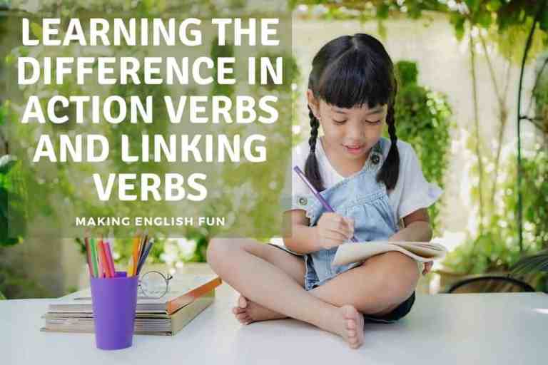 Learning the Difference between Action Verbs and Linking Verbs