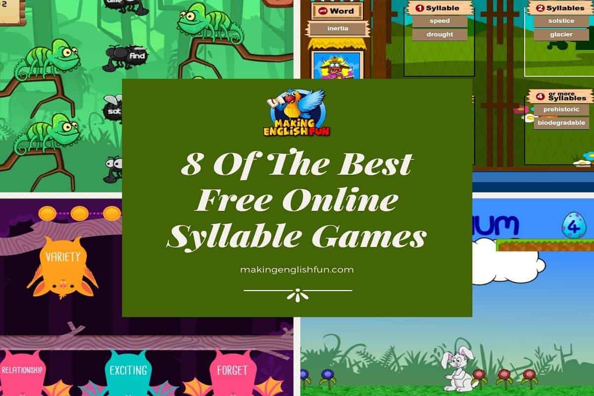 Free Online Syllable Games