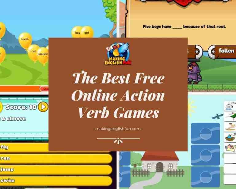 The Best Free Online Action Verb Games