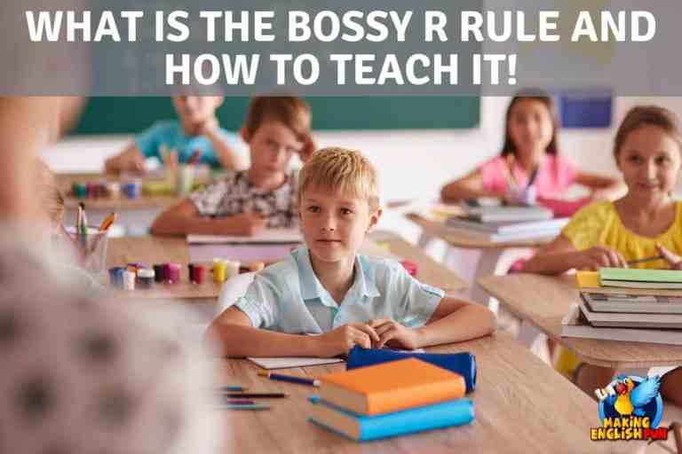 What is the Bossy R Rule?