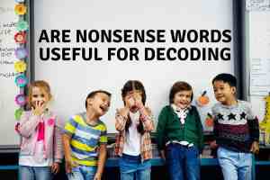 Are Nonsense Words useful to teach Decoding