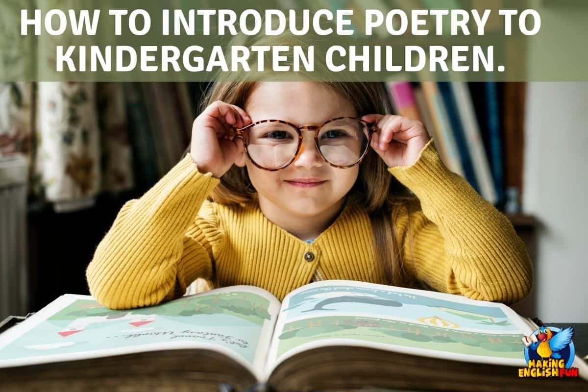 How to Introduce Poetry to Kindergarten Children.