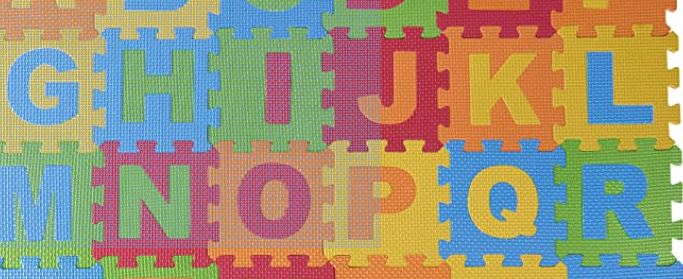 alphabet mat