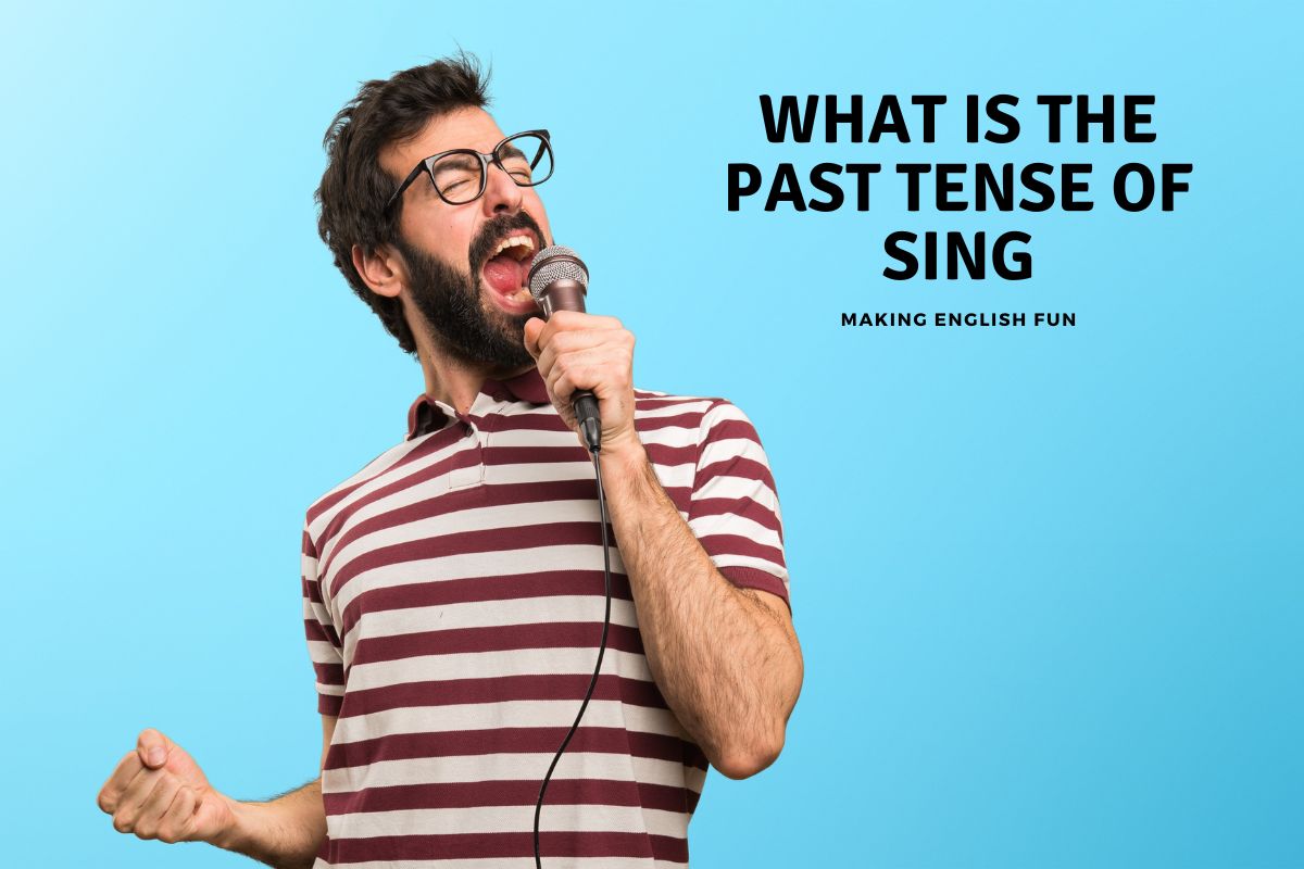 past tense sing
