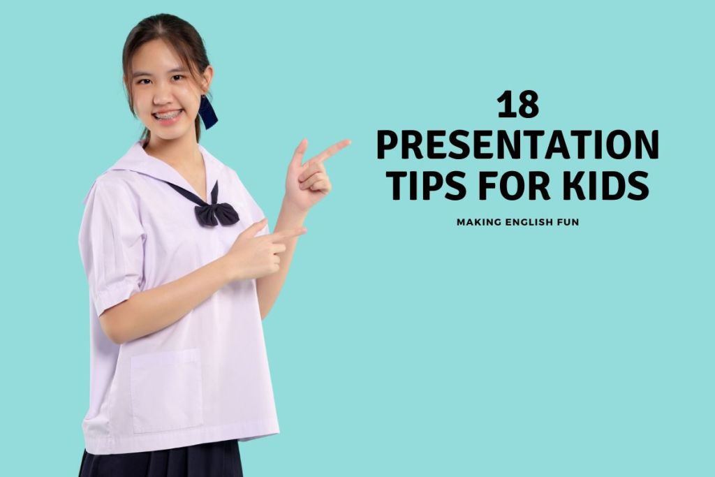 18 Presentation Tips for Kids