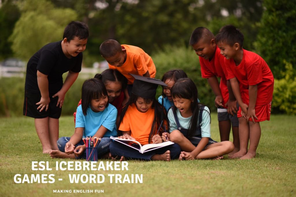 Esl icebreakers word train