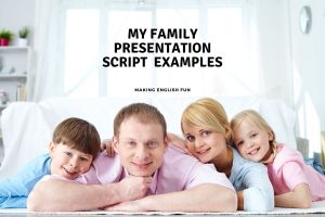 My Family Presentation Examples