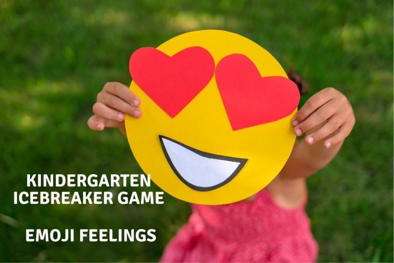 ESL Icebreaker Game for Kindergarten: Emoji Feelings