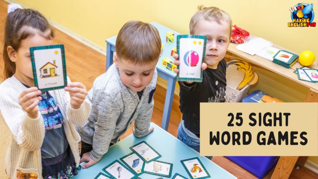 25 sight word games and activities