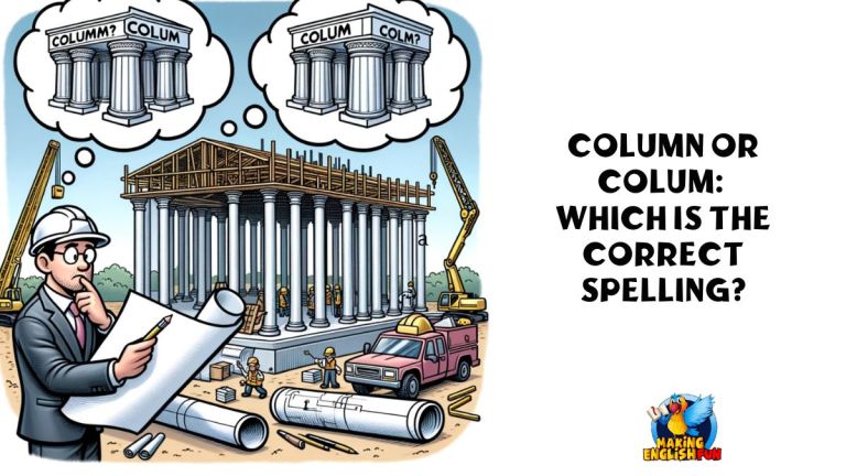 Column or Colum: Which is the Correct Spelling?