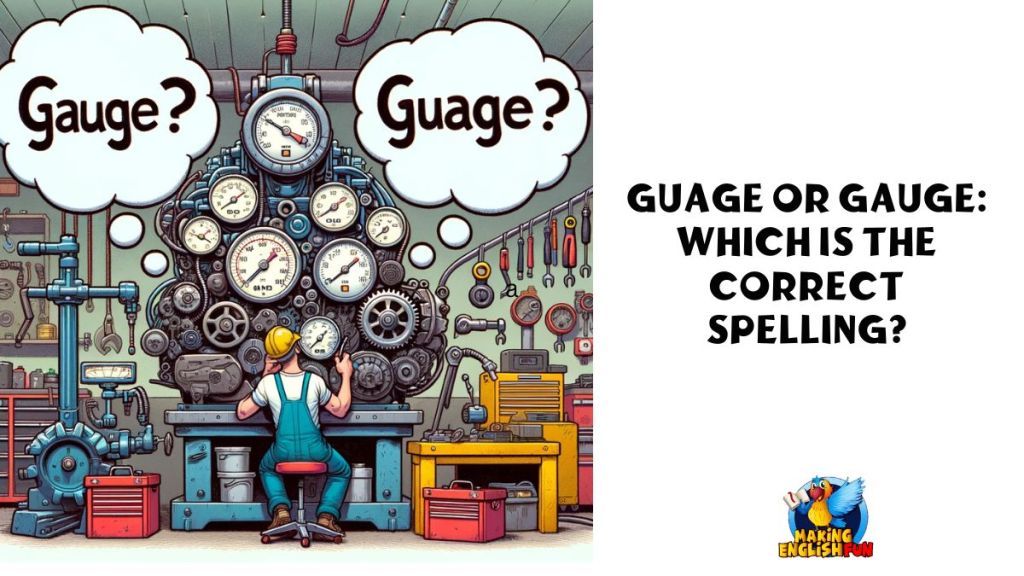 Gauge or Guage Which is the Correct Spelling