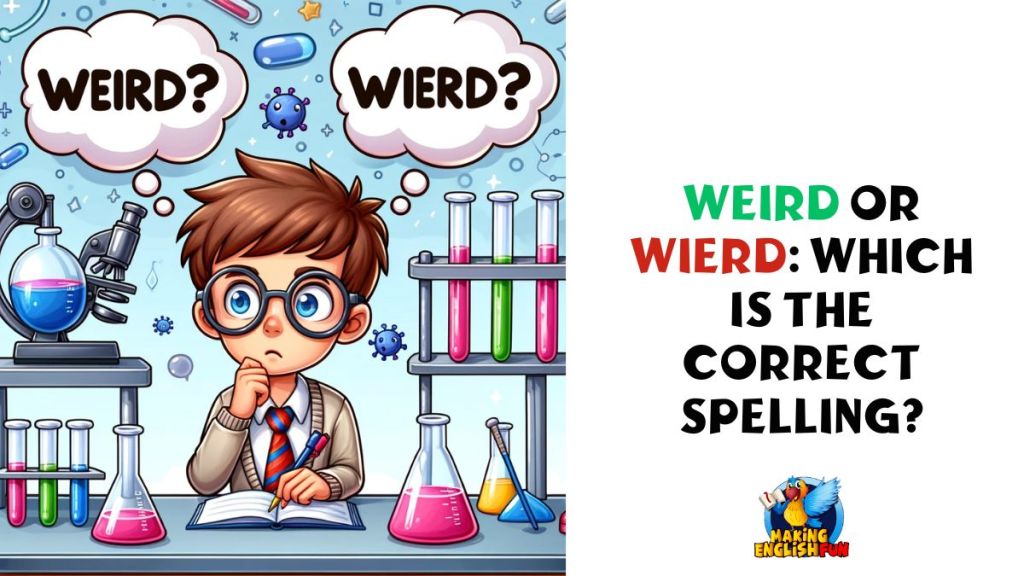 Weird or Wierd Which is the Correct Spelling