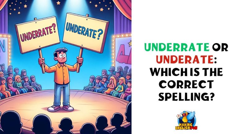 Underrate or Underate: Which is the Correct Spelling?
